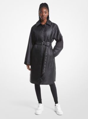 Michael michael kors sateen trench coat on sale