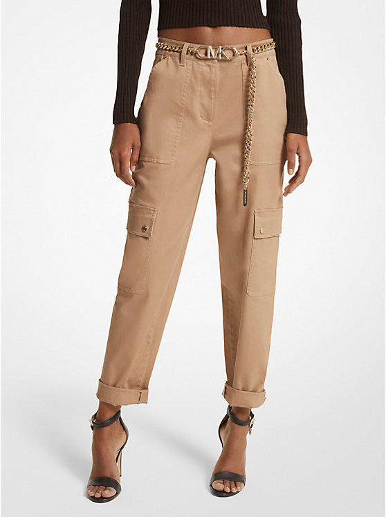 Stretch Organic Cotton Cargo Pants image number 0