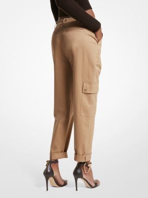 Buy MK Jeans The All New Classic Wide Leg 6 Pocket Beige Cargo Jeans for  Womens