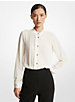 Ruffled Georgette Pleated Blouse image number 0