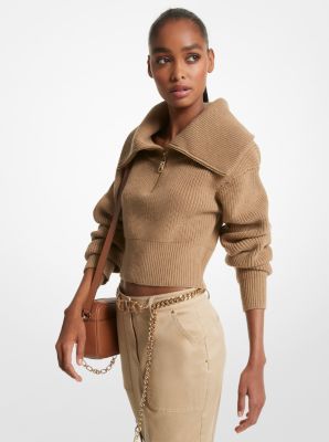 Michael kors shop sweater with zippers