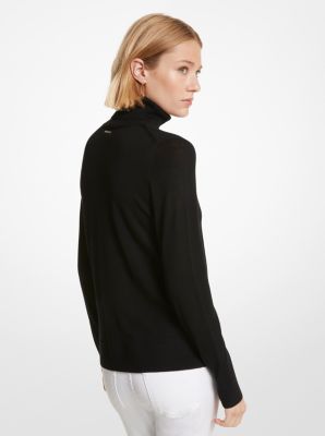 Merino Wool Turtleneck Sweater image number 1