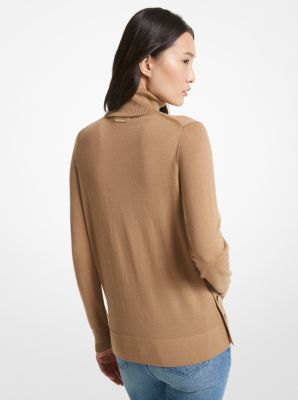 Merino Wool Turtleneck Sweater image number 1