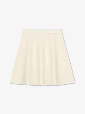 Stretch Viscose Mini Skirt | Michael Kors Canada