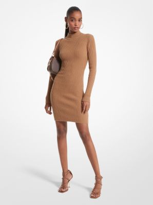 Michael kors ribbed dress sale