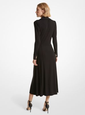 Stretch Matte Jersey Dress image number 1