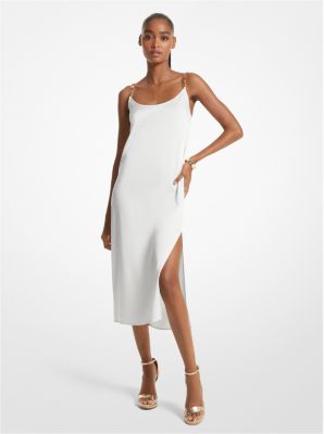 Slip On Dress - White