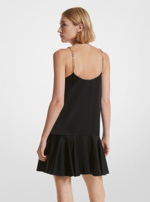 Satin Chain Tank Dress | Michael Kors