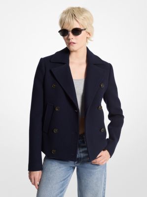 Wool Blend Peacoat image number 0