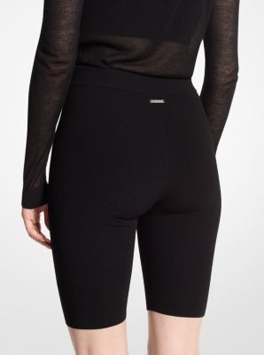 Bike-Shorts aus Stretch-Wolle