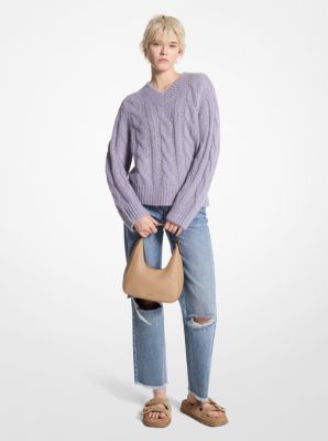 Michael kors cable knit sweater on sale