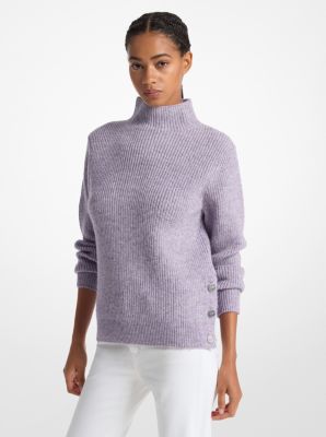 Ribbed Funnel Neck Sweater image number 0