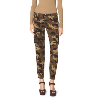 michael kors camo pants