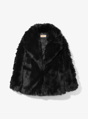 Caban en fausse fourrure