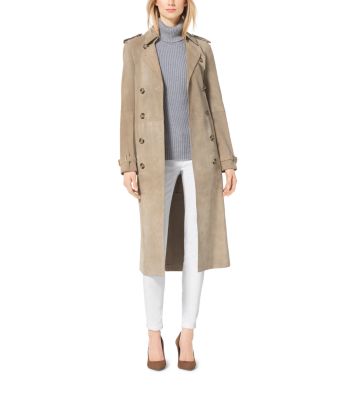 Michael kors discount suede coats