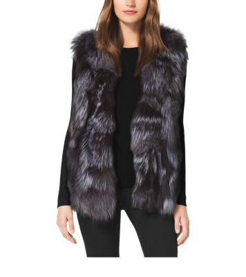 Mk best sale fur vest