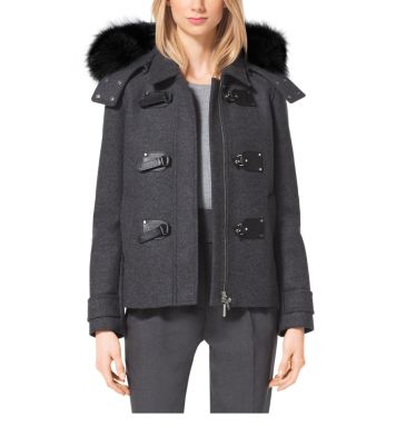 Michael kors duffle store coat