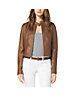 Cropped Leather Jacket image number 0