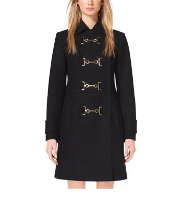 Wool-Melton Duffle Coat | Michael Kors