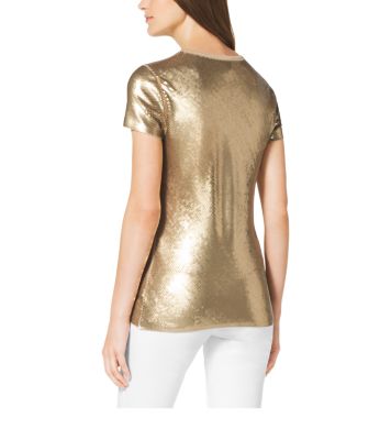 MICHAEL Michael Kors Michl Michl Kors Sequined Tank Top, $192