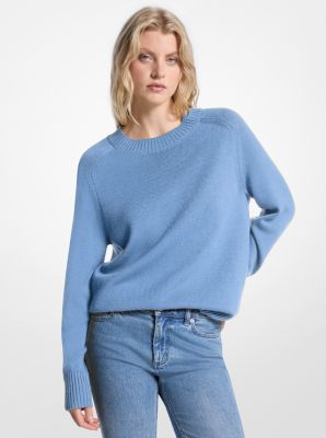 MK Pullover Aus Wolle - Blau
