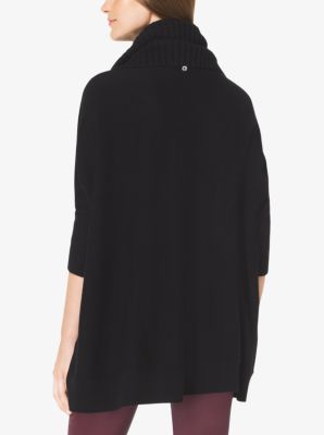 Cashmere Cowl-Neck Sweater