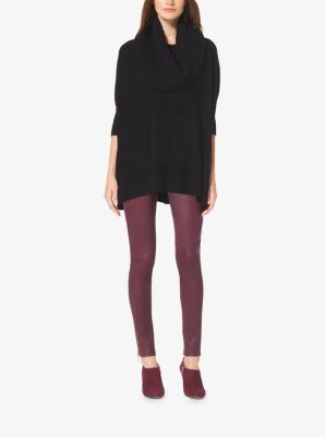 Cashmere Cowl-Neck Sweater