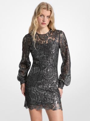 〜4/5 限定発売　Poppy lace mini dress black POPPY MINI DRESS - BLACK – POSSE