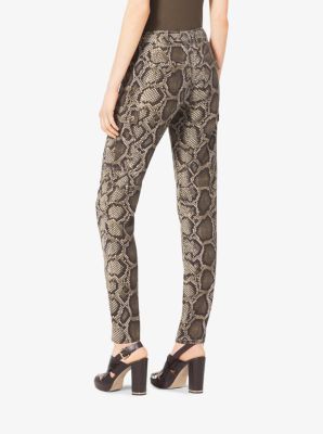 Michael Michael Kors Womens Plus Size Snake Print Pull-On Leggings :  : Clothing, Shoes & Accessories