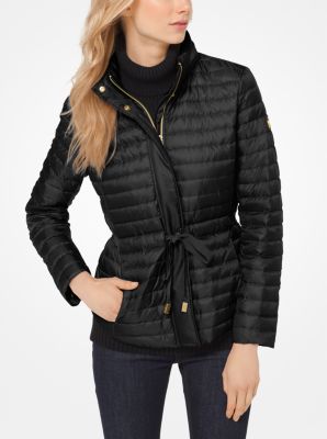 michael kors short puffer jacket