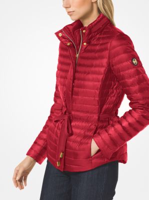 Packable Nylon Puffer Jacket Michael Kors Canada