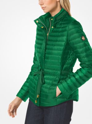 packable nylon puffer jacket