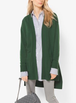 Merino Wool-Blend Cardigan