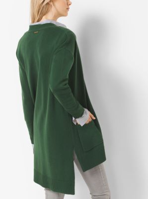 Merino Wool-Blend Cardigan