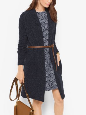 Cardigan &agrave; ceinture