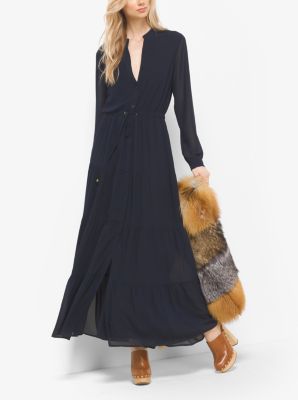 Michael kors maxi dress with clearance sleeves