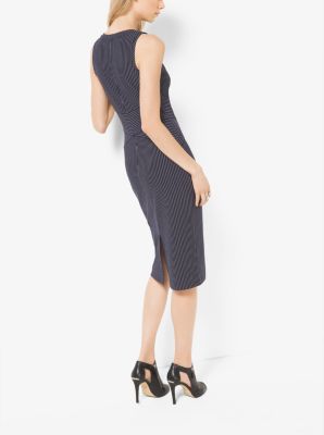 Pinstripe Ponte Dress