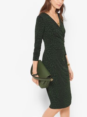 Michael kors shop jersey wrap dress