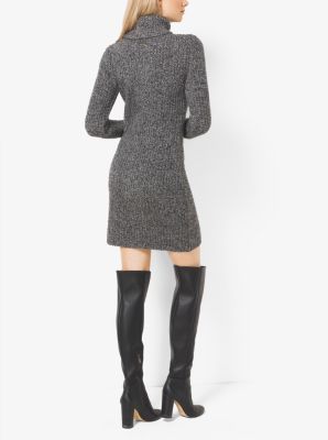 Buy PRDECE Sweater Dress for Women Wool-Mix Bodycon Sweater Dress Without  Belt Sweater Dress (Color : Brown, Size : Large) Online at  desertcartAntigua and Barbuda