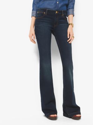 Michael kors selma flare hot sale jeans