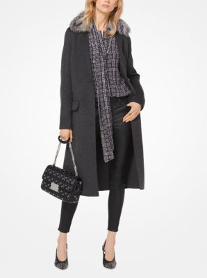 Double-Face Wool-Blend Coat