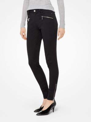 Stretch-Twill Skinny Pants