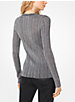 Metallic Viscose-Blend Sweater image number 1