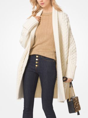 Metallic Viscose-Blend Sweater