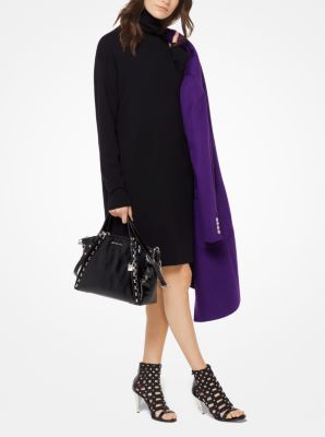 michael kors turtleneck sweater dress