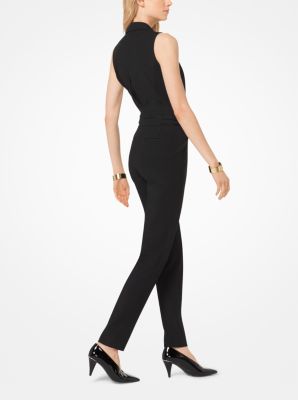 Stretch-Twill Jumpsuit