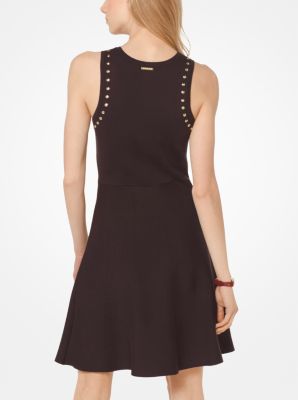 Michael kors cheap studded jersey dress