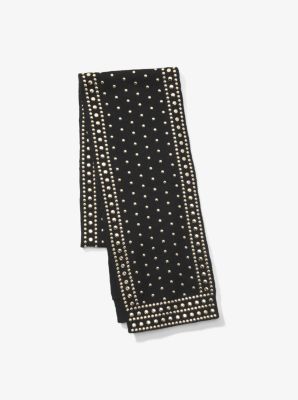 michael kors studded scarf