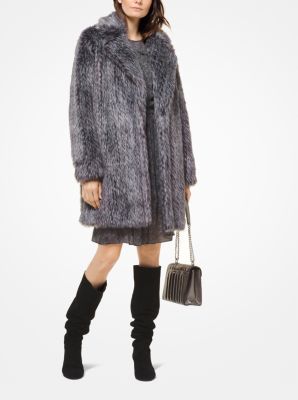 Michael Kors Faux Fur Coat - Big Apple 