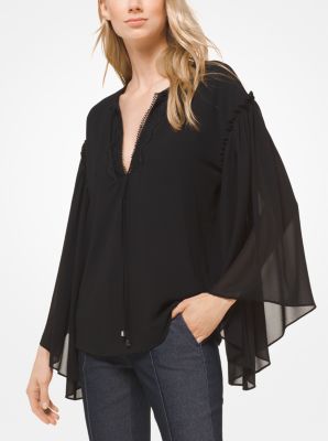 Michael kors sale bell sleeve top